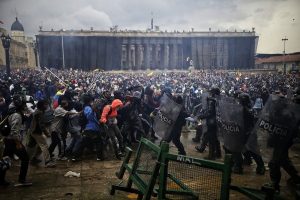 la represion en la cultura disturbios colombia riots