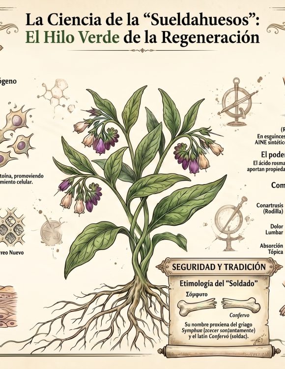 consuelda comfrey infografia